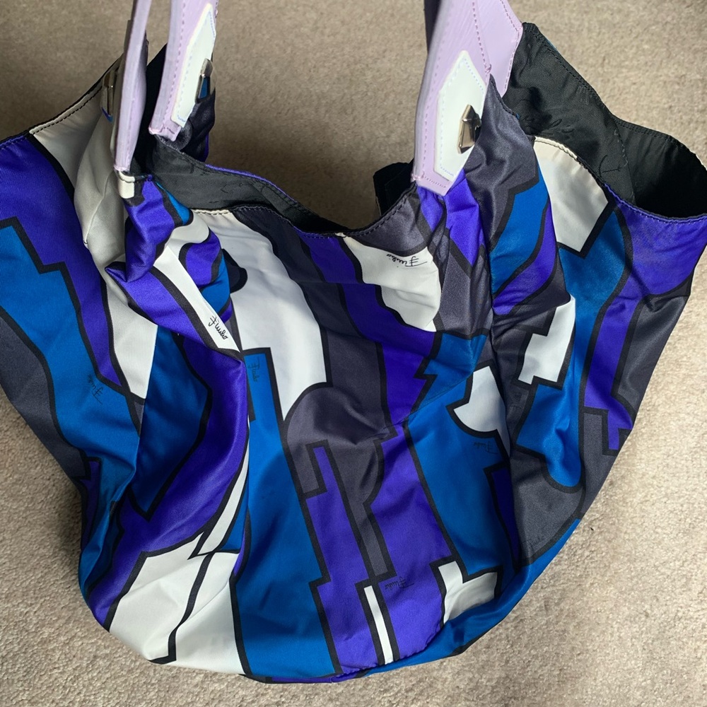 pucci large bag width approx 15 ins 14.5 height